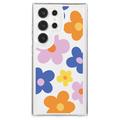 Custodia Samsung Galaxy S23 Ultra Fashion TPU - Fiori colorati