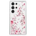 Custodia Samsung Galaxy S23 Ultra Fashion TPU - Fiori Rosa