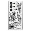 Custodia in TPU Samsung Galaxy S23 Ultra Fashion - Profilo rosa