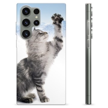 Samsung Galaxy S23 Ultra 5G Custodia TPU - Gatto