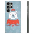 Samsung Galaxy S23 Ultra 5G Custodia TPU - Orso di Natale