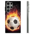 Samsung Galaxy S23 Ultra 5G Custodia TPU - Fiamma di Calcio
