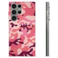 Samsung Galaxy S23 Ultra 5G Custodia TPU - Camuflage Rosa