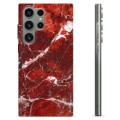 Samsung Galaxy S23 Ultra 5G Custodia TPU - Marmo Rosso