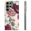 Samsung Galaxy S23 Ultra 5G Custodia TPU - Fiori Romantici