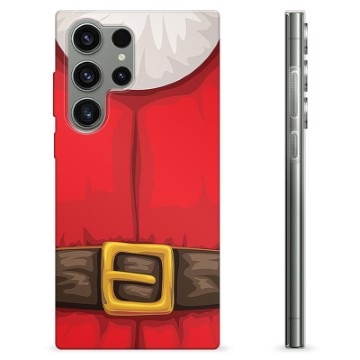 Samsung Galaxy S23 Ultra 5G Custodia TPU - Vestito da Babbo Natale