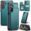 Custodia per Samsung Galaxy S24 FE Caseme C22 Portafoglio RFID - Verde