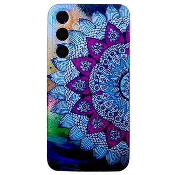 Custodia in TPU Stylish Ultra Sottile per Samsung Galaxy S24 FE - Fiore di mandala