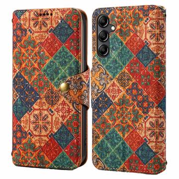 Samsung Galaxy S24 Custodia a portafoglio quattro stagioni - Inverno