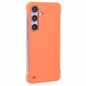 Custodia in Plastica Senza Cornice per Samsung Galaxy S24 - Arancione