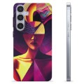 Samsung Galaxy S24+ Custodia TPU - Ritratto Cubista