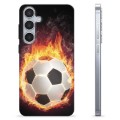 Samsung Galaxy S24+ Custodia TPU - Fiamma di Calcio