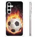 Samsung Galaxy S24 Custodia TPU - Fiamma di Calcio