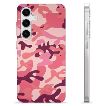 Samsung Galaxy S24 Custodia TPU - Camuflage Rosa