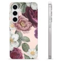 Samsung Galaxy S24 Custodia TPU - Fiori Romantici