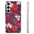 Samsung Galaxy S24 Custodia TPU - Fiori Vintage