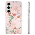 Samsung Galaxy S24 Custodia TPU - Fiori ad Acquerello