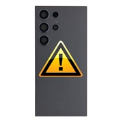 Riparazione del Coperchio della Batteria del Samsung Galaxy S24 Ultra - Nero