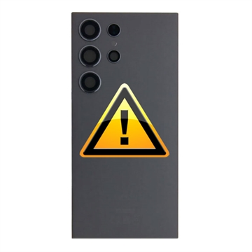 Riparazione del Coperchio della Batteria del Samsung Galaxy S24 Ultra - Nero