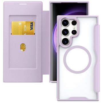 Custodia Samsung Galaxy S24 Ultra con slot per schede - Compatibile con