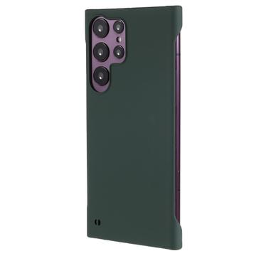 Custodia in Plastica Senza Cornice per Samsung Galaxy S24 Ultra - Verde Scuro