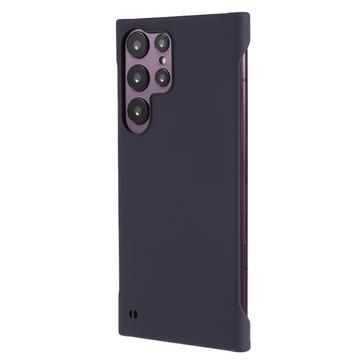 Custodia in Plastica Senza Cornice per Samsung Galaxy S24 Ultra - Viola Scuro