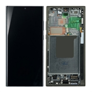 Cover frontale per Samsung Galaxy S24 Ultra e display LCD GH82-33396B - Nero