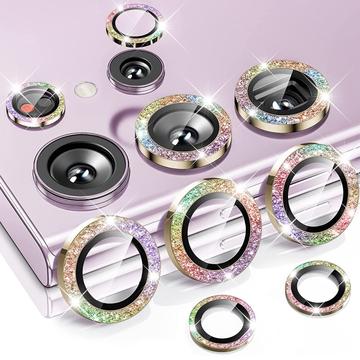 Protezione per Obiettivo Fotocamera Hat Prince Glitter per Samsung Galaxy S24 Ultra - Colori Vivaci