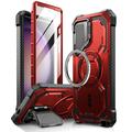 Custodia Ibrida Supcase i-Blason Armorbox Mag per Samsung Galaxy S24 Ultra - Rosso / Nero
