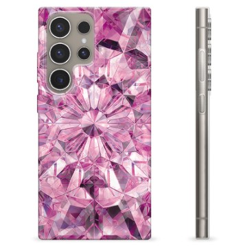 Samsung Galaxy S24 Ultra Custodia TPU - Cristallo rosa