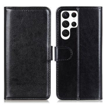 Cover A Portafoglio In Pelle Per TCL 50 SE, Con Supporto E Chiusura Magnetica, Marrone