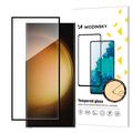 Proteggi Schermo in Vetro Temperato Wozinsky Super Tough per Samsung Galaxy S24 Ultra - 9H - Bordo Nero