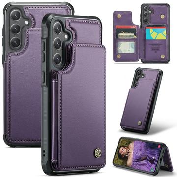 Custodia per Samsung Galaxy S24+ Caseme C22 Portafoglio RFID - Viola