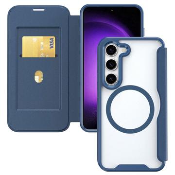 Custodia Flip con slot per schede per Samsung Galaxy S24+ - Compatibile con MagSafe