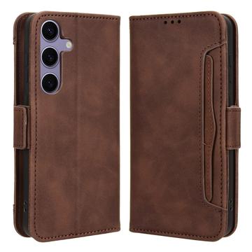 Custodia a portafoglio per Samsung Galaxy S25 - Marrone