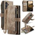 Custodia a Portafoglio Multifunzionale Caseme C30 per Samsung Galaxy S25 - Marrone