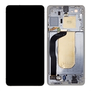 Cover frontale e display LCD GH82-37224A per Samsung Galaxy S25 Edge - Color Argento