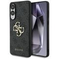 Custodia Ibrida Guess 4G Big Metal Logo per Samsung Galaxy S25 Edge - Nera