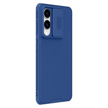 Custodia Ibrida Nillkin CamShield Pro per Samsung Galaxy S25 Edge - Blu