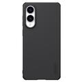 Custodia Ibrida Nillkin Super Frosted Shield Pro per Samsung Galaxy S25 Edge - Nera