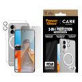 Samsung Galaxy S25 Edge PanzerGlass Care Flagship 3-in-1 Pacchetto Privacy - Trasparente