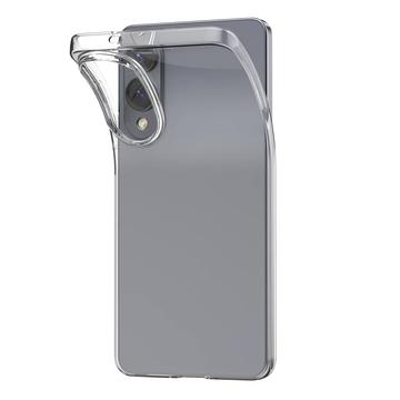 Custodia in TPU Puro 0.3 Nude per Samsung Galaxy S25 Edge - Trasparente