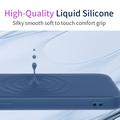 Custodia in silicone antiurto per Samsung Galaxy S25 Edge - Viola