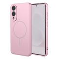 Custodia in silicone per Samsung Galaxy S25 Edge - Compatibile con MagSafe - Rosa