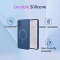 Custodia in silicone per Samsung Galaxy S25 Edge - Compatibile con MagSafe - Rosa