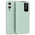 Custodia Flip Samsung Galaxy S25 Edge Smart Clear View con slot per schede