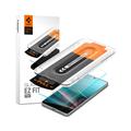 Protezione dello schermo in vetro temperato Samsung Galaxy S25 Edge Spigen Glas.tR EZ Fit Pro - Trasparente