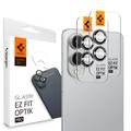 Samsung Galaxy S25 Edge Spigen Glas.tR Ez Fit Optik Pro Proteggi Obiettivo Fotocamera - Nero