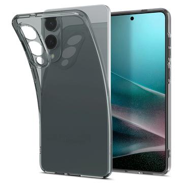 Custodia in TPU Spigen Liquid Crystal per Samsung Galaxy S25 Edge - Cristallo spaziale