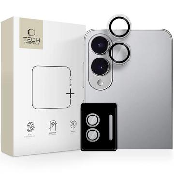 Protezione per fotocamera in vetro temperato Samsung Galaxy S25 Edge Tech-Protect Cam Fit+ - Trasparente